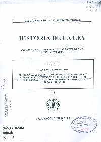 Imagen de la cubierta de Historia de la ley. Compilaci&oacute;n de textos oficiales del debate parlamentario. Ley 19.832 (D. Oficial, 4 noviembre, 2002