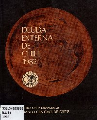 Imagen de la cubierta de Deuda externa de Chile. 1982