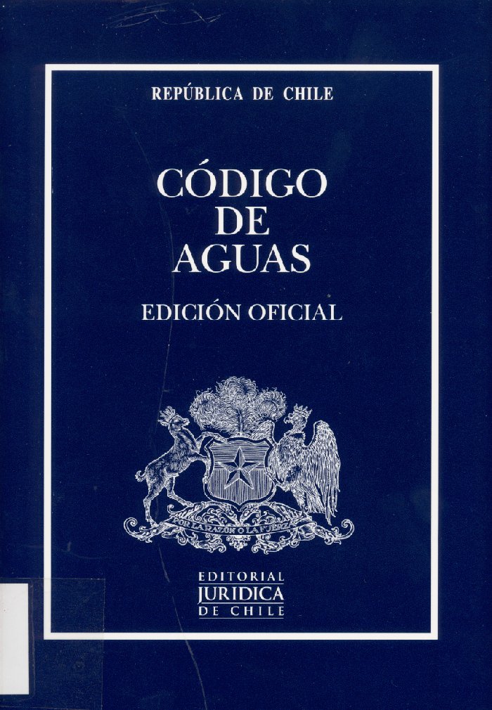Imagen de la cubierta de C&oacute;digo de aguas