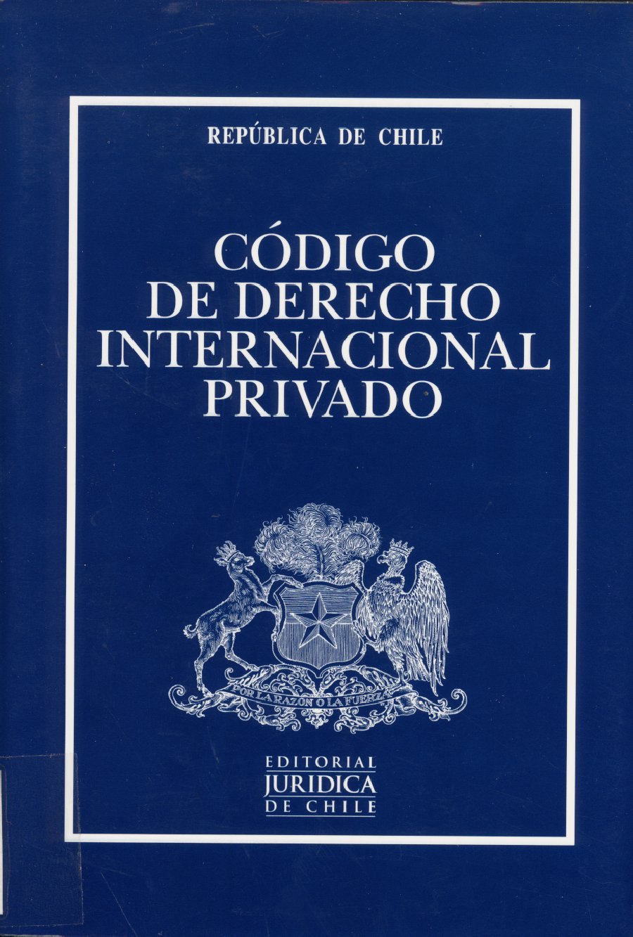 Imagen de la cubierta de C&oacute;digo de derecho internacional privado