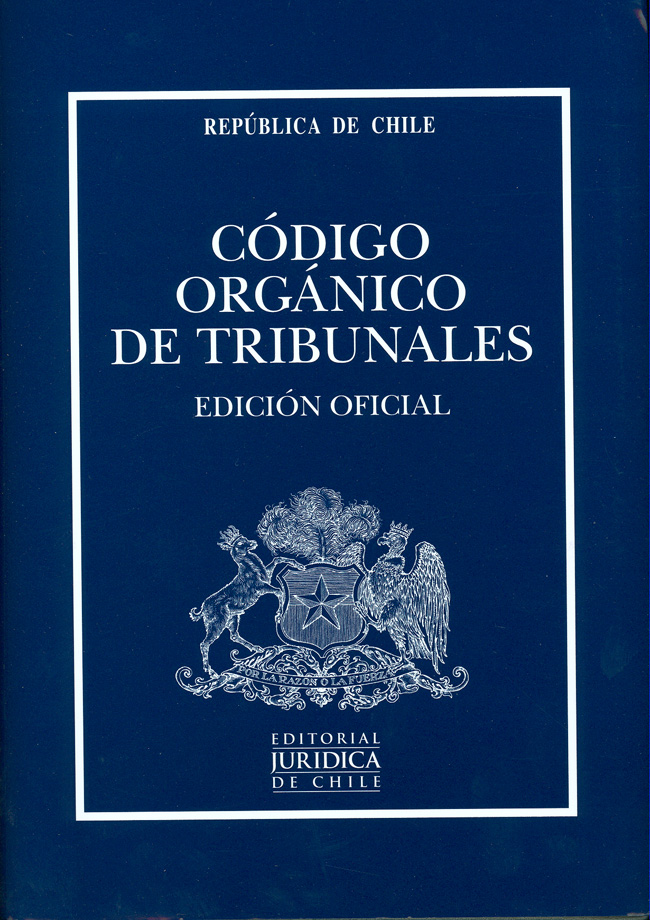 Imagen de la cubierta de C&oacute;digo org&aacute;nico de tribunales