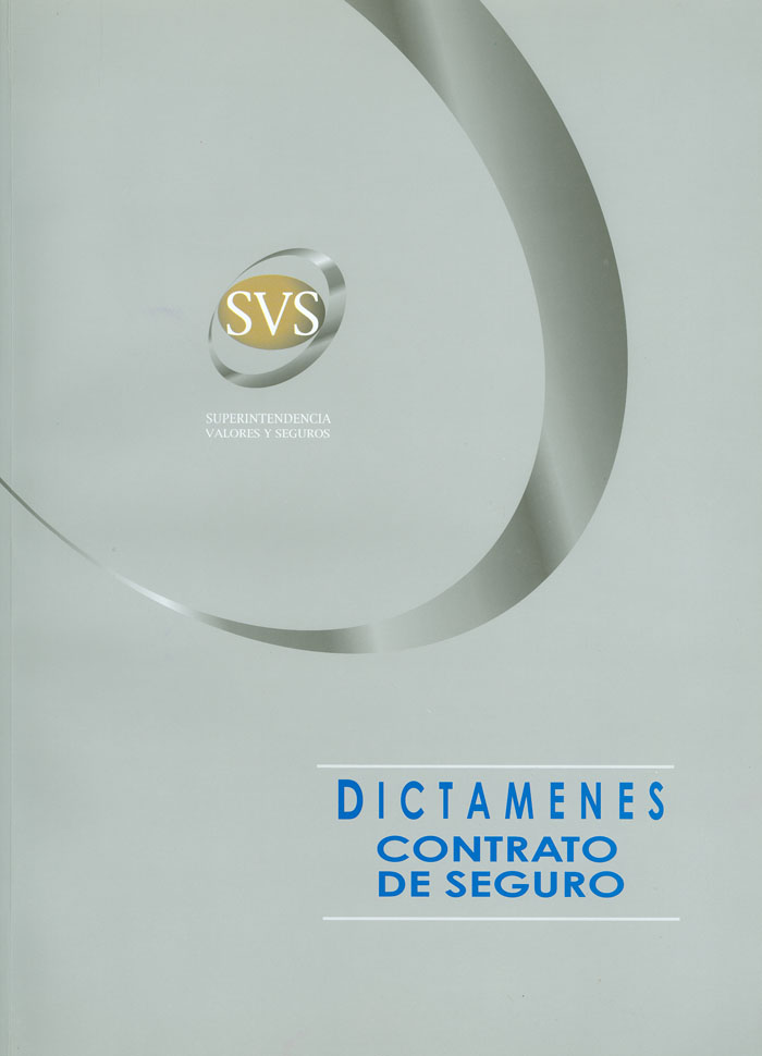 Imagen de la cubierta de Dict&aacute;menes. Contrato de seguros