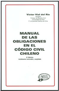 Imagen de la cubierta de Manual de las obligaciones en el c&oacute;digo civil chileno