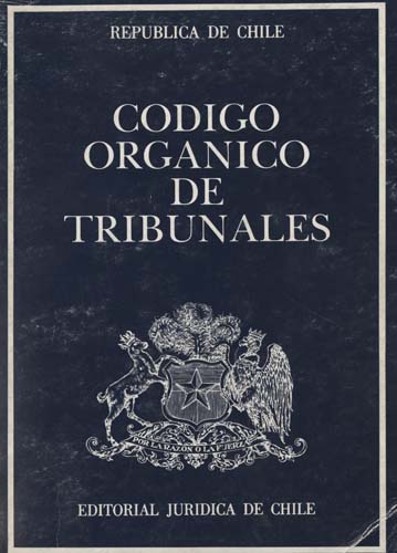 Imagen de la cubierta de C&oacute;digo org&aacute;nico de tribunales