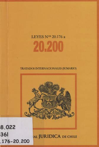 Imagen de la cubierta de Leyes N&ordm; 20.176 a 20.200