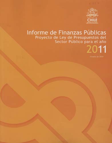 Imagen de la cubierta de Informe de finanzas p&uacute;blicas.
