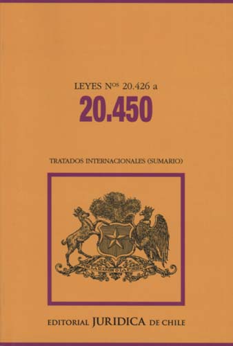 Imagen de la cubierta de Leyes N&deg;20.426-20.450.