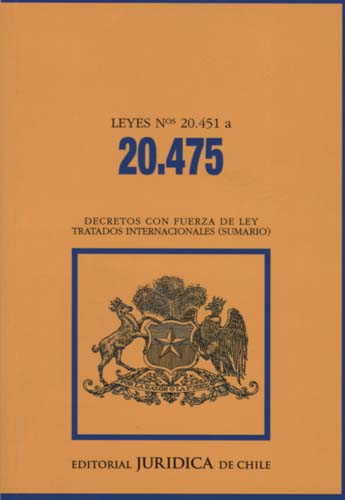 Imagen de la cubierta de Leyes N&deg;20.451-20.4475