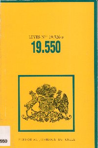 Imagen de la cubierta de Leyes N&deg;19.526 a 19.550.