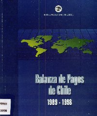 Imagen de la cubierta de Balanza de pagos de Chile