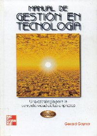 Imagen de la cubierta de Manual de gesti&oacute;n en tecnolog&iacute;a