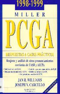 Imagen de la cubierta de Gu&iacute;a Miller de PCGA 1998-1999