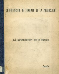 Imagen de la cubierta de La estatizaci&oacute;n de la banca