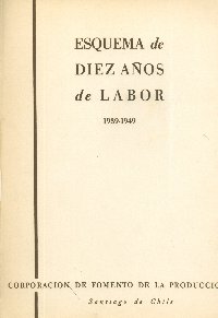 Imagen de la cubierta de Esquema de diez a&ntilde;os de labor.