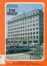 Imagen de la cubierta de Compendio estad&iacute;stico 1986