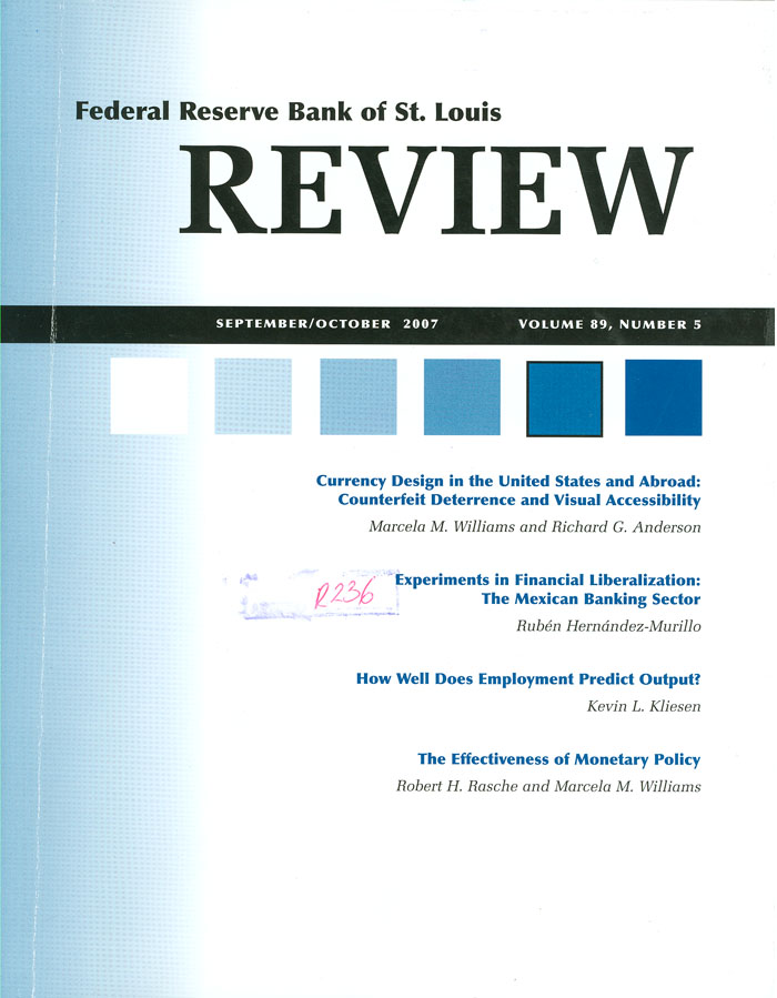Imagen de la cubierta de Experiments in financial liberalization: the mexican banking sector