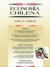 Imagen de la cubierta de Efecto de la reserva t&eacute;cnica sobre las tasas de los documentos del Banco Central a noventa d&iacute;as.